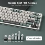 RK ROYAL KLUDGE X87 Gasket Mechanical Keyboard, 75% Wi-fi Gaming Ke... - Image 7