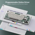 RK ROYAL KLUDGE X87 Gasket Mechanical Keyboard, 75% Wi-fi Gaming Ke... - Image 8