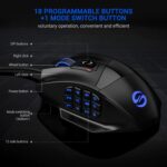 UtechSmart Venus Gaming Mouse RGB Wired, 16400 DPI Excessive Precision Lase... - Image 5