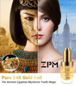 24K Gold Anti Growing old Face Serum Moisturizer Enriched with Vitamin C Ser... - Image 3