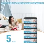 Jumbo Sq. Refills Disposal Luggage Refill Appropriate with Diaper Genie... - Image 7