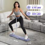 Pilates Slider Board with Resistance Bands, Ski Machine, Ab and Leg Tr... - Image 9