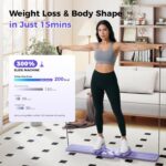 Pilates Slider Board with Resistance Bands, Ski Machine, Ab and Leg Tr... - Image 10