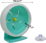 GKYZBB Hamster Wheel, 7 inch Silent Hamster Train Working Wheel wit... - Image 3