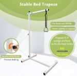 Mybow Trapeze Bar for Mattress Mobility Aids, Bedside Pull Up Bar, Mattress Elevate... - Image 3