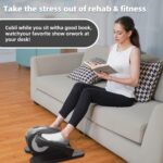 ESL Below Desk Elliptical - Moveable Leg Exerciser with Pedal Strap fo... - Image 6
