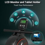 Rowing Machine, Magnetic Rowing Machine for Residence, Upgraded 32-Ranges Q... - Image 5