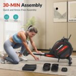 Rowing Machine, Magnetic Rowing Machine for Residence, Upgraded 32-Ranges Q... - Image 7