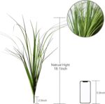 8PCS Synthetic Crops, Shrubs Wheat Grass Greenery Stems for Residence Dec... - Image 3