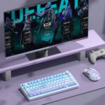SOLAKAKA A75 75% Wi-fi Mechanical Keyboard, Sizzling Swappable Gaming Ke... - Image 8
