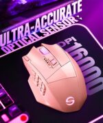UtechSmart Venus Professional Wi-fi MMO Gaming Mouse, 16,000 DPI Optical Sen... - Image 3