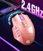 UtechSmart Venus Professional Wi-fi MMO Gaming Mouse, 16,000 DPI Optical Sen... - Image 4
