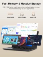 15.6-Inch Laptop computer Pc, Gold 6500Y Processor (As much as 3.4GHz), 16GB R... - Image 4