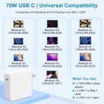Charger for MacBook Air 15 13 Inch Mac Ebook Pro14 Inch M4 M3 M2 M1 fro... - Image 3