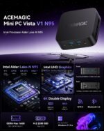 ACEMAGIC Vista V1 Mini PC Desktop Pc 11 Professional, 16GB DDR4 RAM 512GB... - Image 3