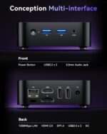 ACEMAGIC Vista V1 Mini PC Desktop Pc 11 Professional, 16GB DDR4 RAM 512GB... - Image 5