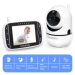 HelloBaby Video Child Monitor with Distant Digicam Pan-Tilt-Zoom, 3.2'' C... - Image 3