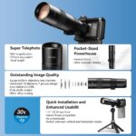 APEXEL 30X Telephoto Lens for iPhone with Tripod - Skilled Photog... - Image 4