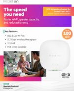HPE Networking Prompt On Entry Level AP25 4x4 WiFi 6 Indoor Wi-fi... - Image 4