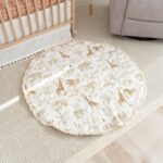 Crane Child Safari Child Tummy Time Exercise Mat 40"X40", Reversible Flo... - Image 4