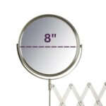JERDON Two-Sided Wall-Mounted Make-up Mirror - Make-up Mirror with 7X Ma... - Image 3