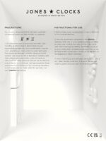 JONES CLOCKS® Speakeasy Mantel Clock | Traditional Napoleon’s hat Design |... - Image 6