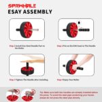 Ab Curler Wheel for Core Exercise & Power Coaching, Nice Health an... - Image 6