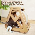 Cat Train Wheel, Cat Wheels for Indoor Cats, Sturdy Silent Spinnin... - Image 5