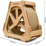 Cat Train Wheel, Cat Wheels for Indoor Cats, Sturdy Silent Spinnin... - Image 7