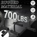 Push Up Bar, 700 LBS Potable Dip Bar with EVA Deal with for House GYM Gymn... - Image 4
