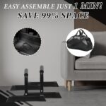 Push Up Bar, 700 LBS Potable Dip Bar with EVA Deal with for House GYM Gymn... - Image 7