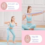 Determine 8 Resistance Bands for Yoga Pilates and Health Elastic Stretch... - Image 7