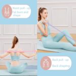 Determine 8 Resistance Bands for Yoga Pilates and Health Elastic Stretch... - Image 8