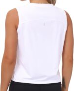 THE GYM PEOPLE Girls's Exercise Tops in Ice Silk Fast Dry Sleeveless - Image 3