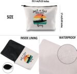 G2TUP Rowing Lovers Reward Simply A G-irl Who Loves Rowing Make-up Bag Rowi... - Image 4