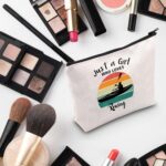 G2TUP Rowing Lovers Reward Simply A G-irl Who Loves Rowing Make-up Bag Rowi... - Image 6