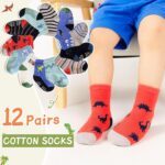 Toddler Non Slip Grips Socks Youngsters Anti Skid Child Boys Women Cotton Cre... - Image 6