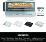 Ninja Flip Toaster Oven&Air Fryer, 8-in-1 Performance, Flip Up&Away ... - Image 8