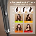 Hair Curling Irons,Automated Transportable Rotating Curling Iron with LCD D... - Image 3