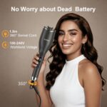 Hair Curling Irons,Automated Transportable Rotating Curling Iron with LCD D... - Image 5