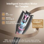 Hair Curling Irons,Automated Transportable Rotating Curling Iron with LCD D... - Image 7
