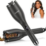 Hair Curling Irons,Automated Transportable Rotating Curling Iron with LCD D... - Image 9