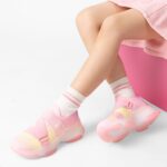 DREAM PAIRS Youngsters Sneakers Ladies Slip-On Sneakers Z-Strap Colourful Jelly S... - Image 3