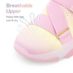 DREAM PAIRS Youngsters Sneakers Ladies Slip-On Sneakers Z-Strap Colourful Jelly S... - Image 5