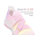 DREAM PAIRS Youngsters Sneakers Ladies Slip-On Sneakers Z-Strap Colourful Jelly S... - Image 6