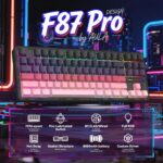 Aula F87 Professional Gaming Keyboard, Tri-Mode BT5.0/2.4GHz/USB-C Scorching-Swappabl... - Image 3