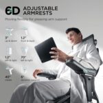 Hbada E3 Professional Ergonomic Workplace Chair, Huge and Tall Workplace Chair - with ... - Image 5