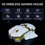 EWEADN G5 Wi-fi Gaming Mouse, 12800 Adjustable DPI RGB Mouse with 6... - Image 3