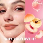 4Pcs Tinted Bee Lip Balm,Fruit Lip Masks Honey Pot, Strawberry, Apple,L... - Image 4