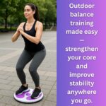 Twist Train Board for Core & Abs – 11" Stability Tornado Disc with 36... - Image 6